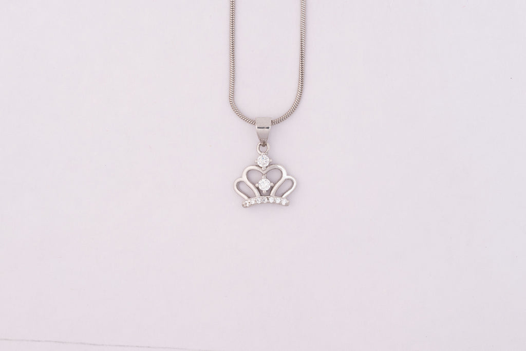 Crownlet Silver Pendant*