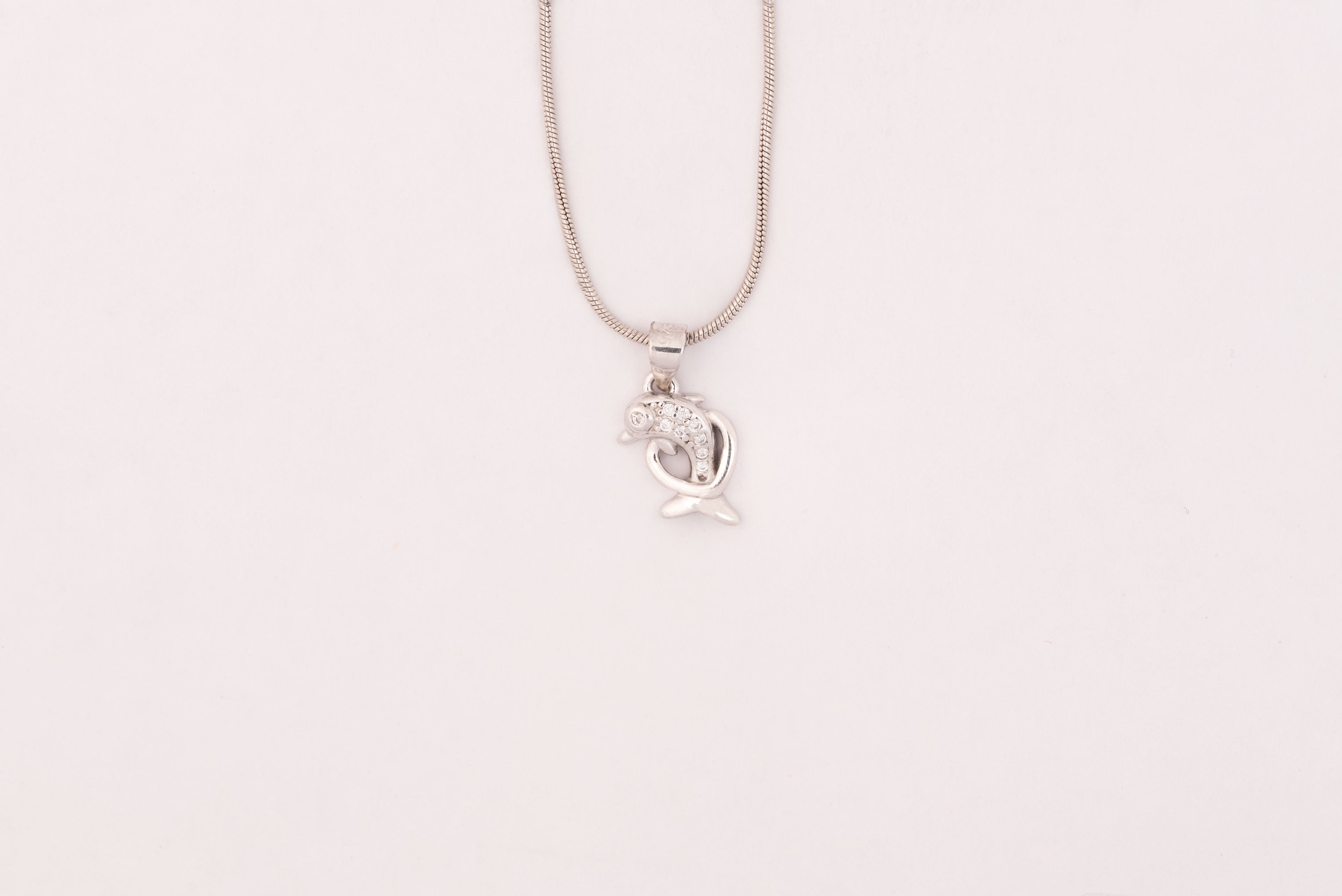 Luna Dolphin Pendant