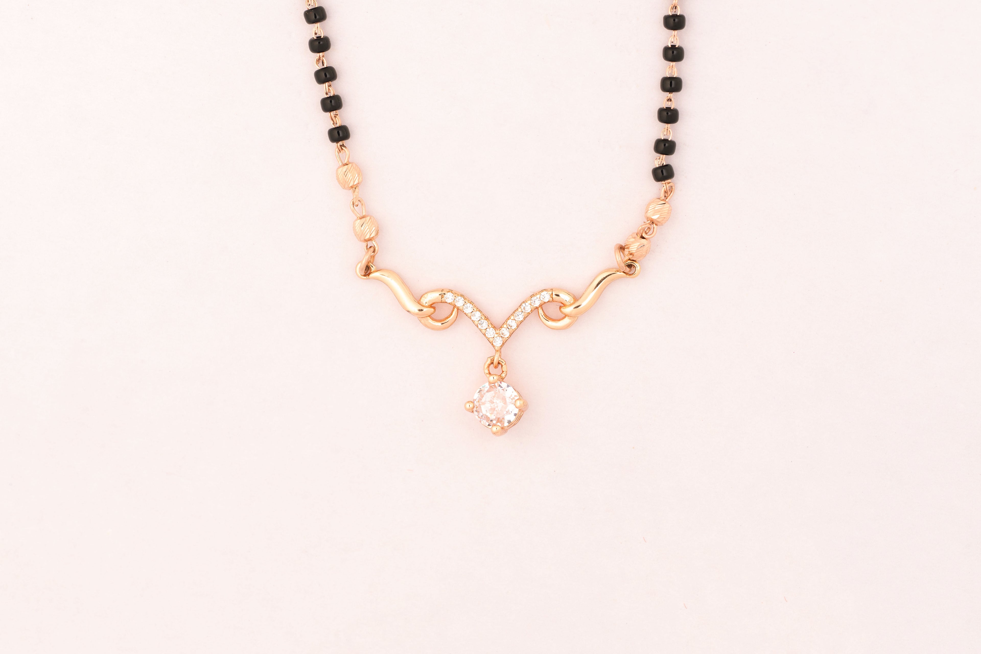 Dazzling droplet (Rose gold)