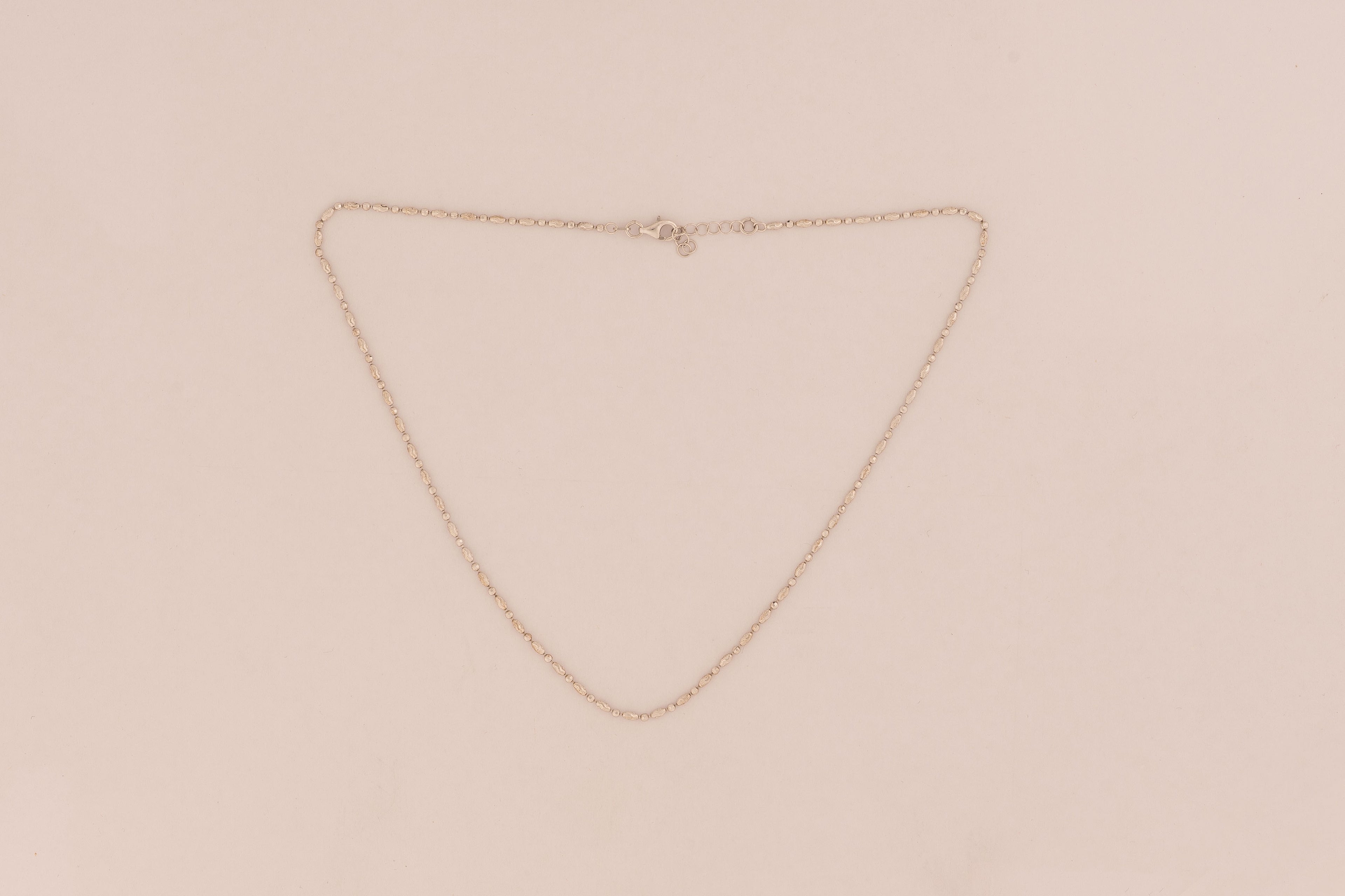 Stillstone silver chain