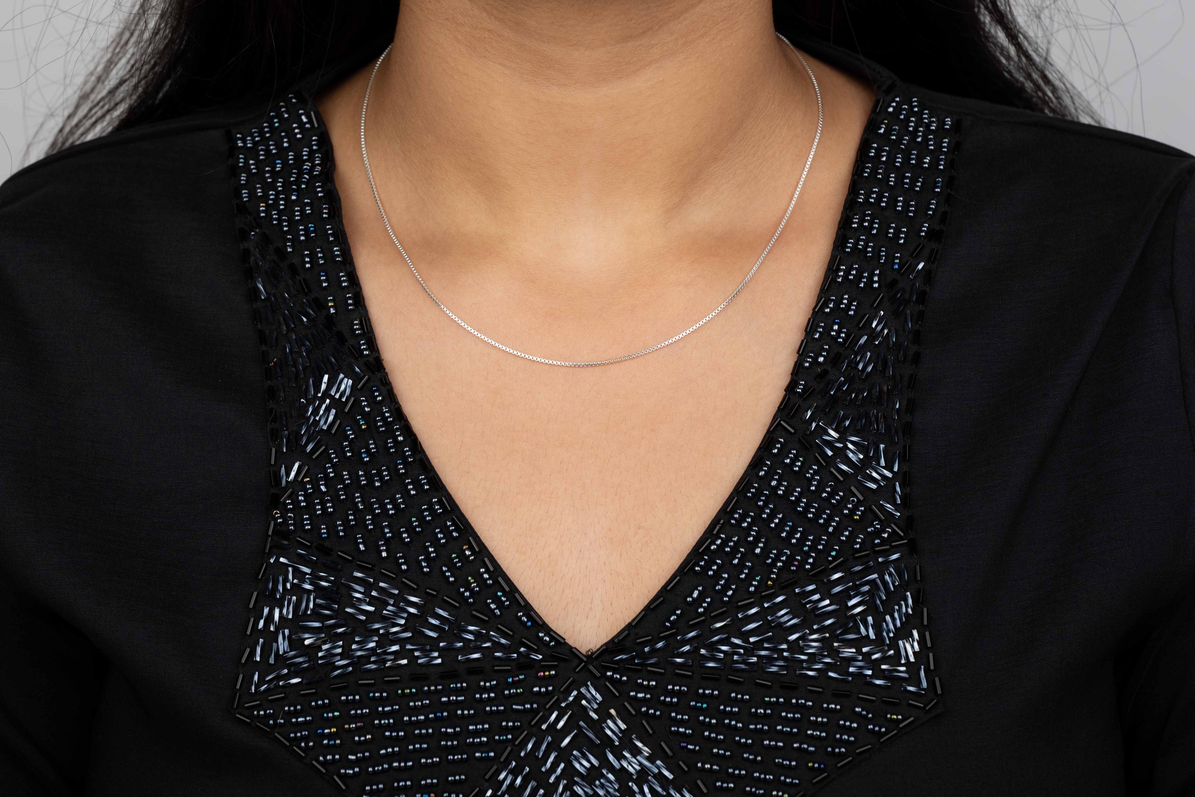 Brickline Silver Chain