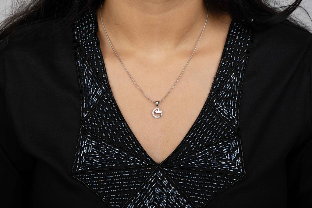 Crescent Royale Pendant