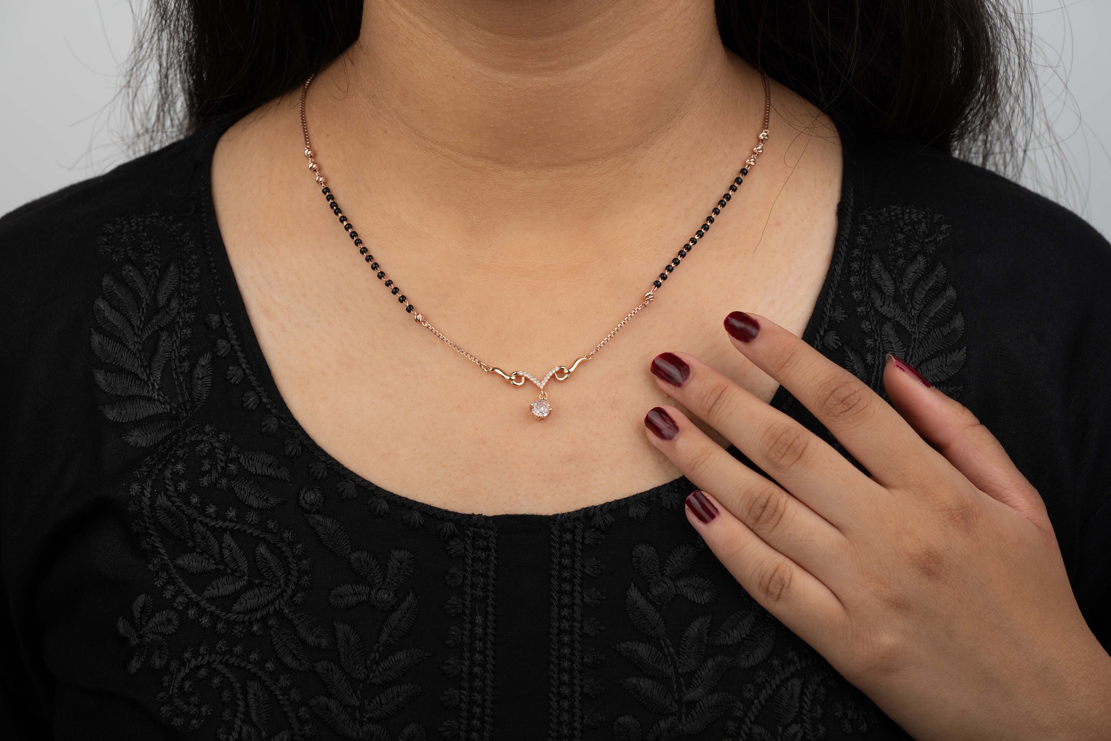 Majestic droplet (Rose gold)