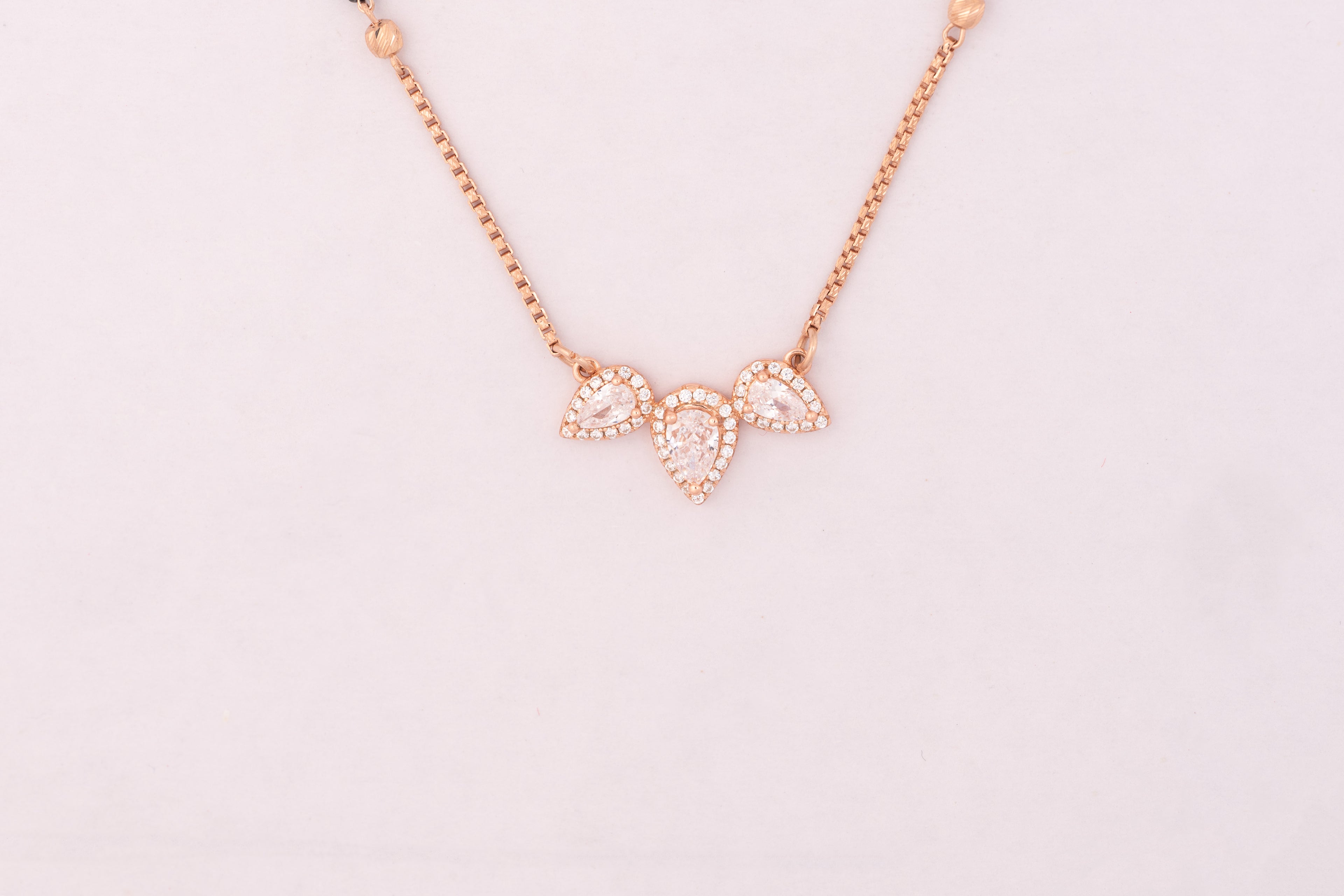 Petal trinity (Rose gold)