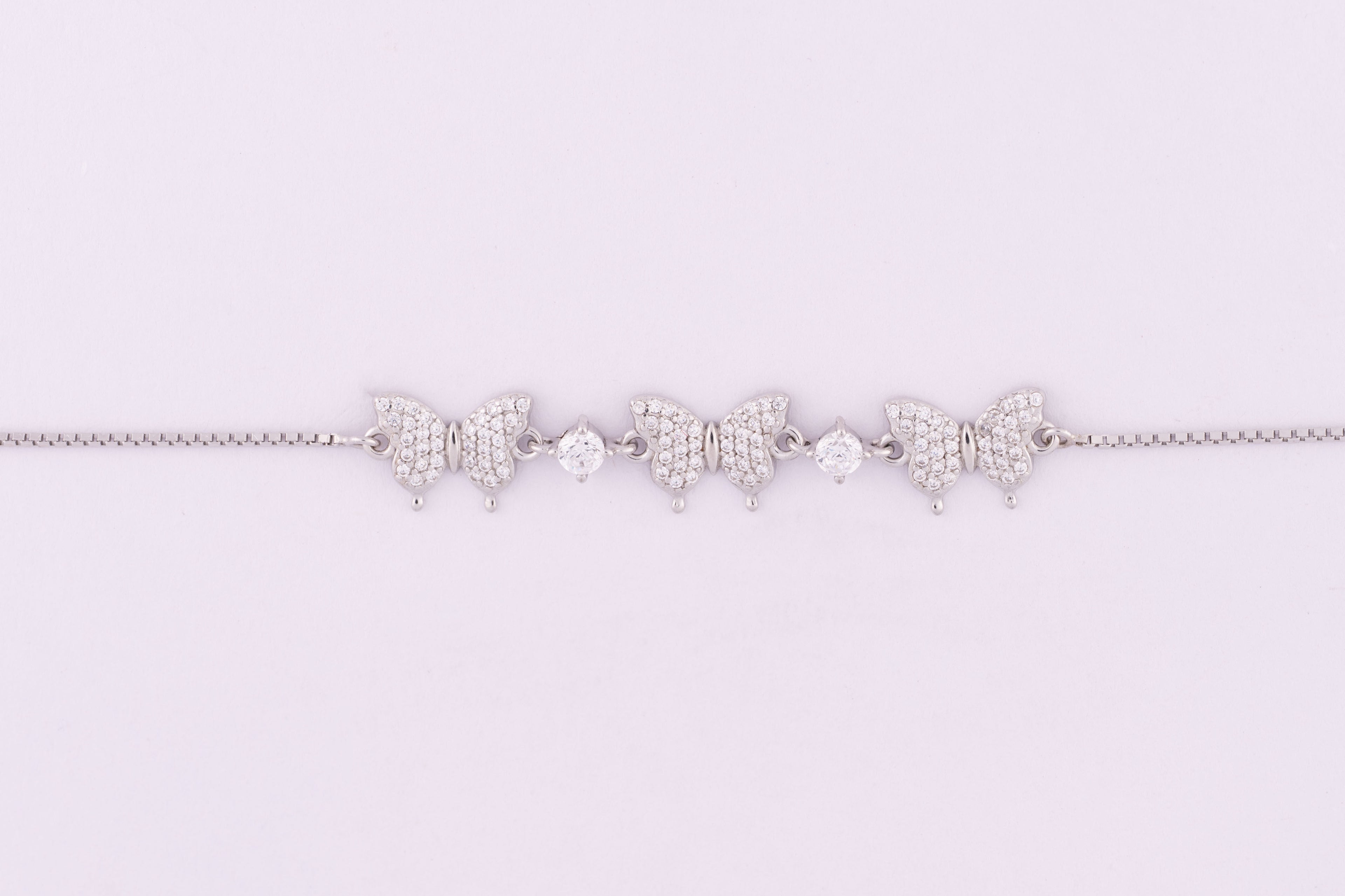 Butterfly Grace Silver Bracelet