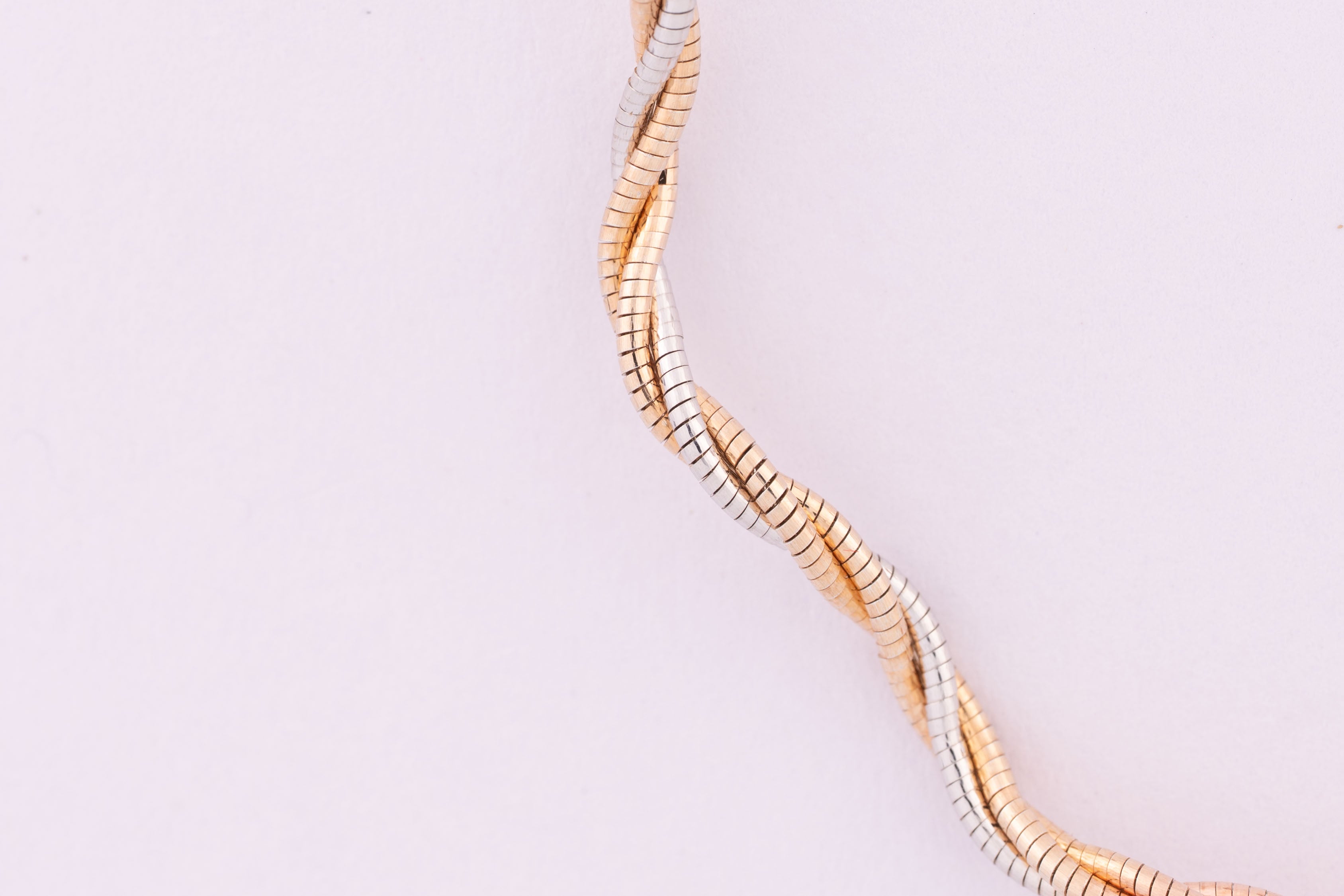 Twistline Silver Bracelet