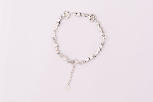 Angel Heart Silver Bracelet
