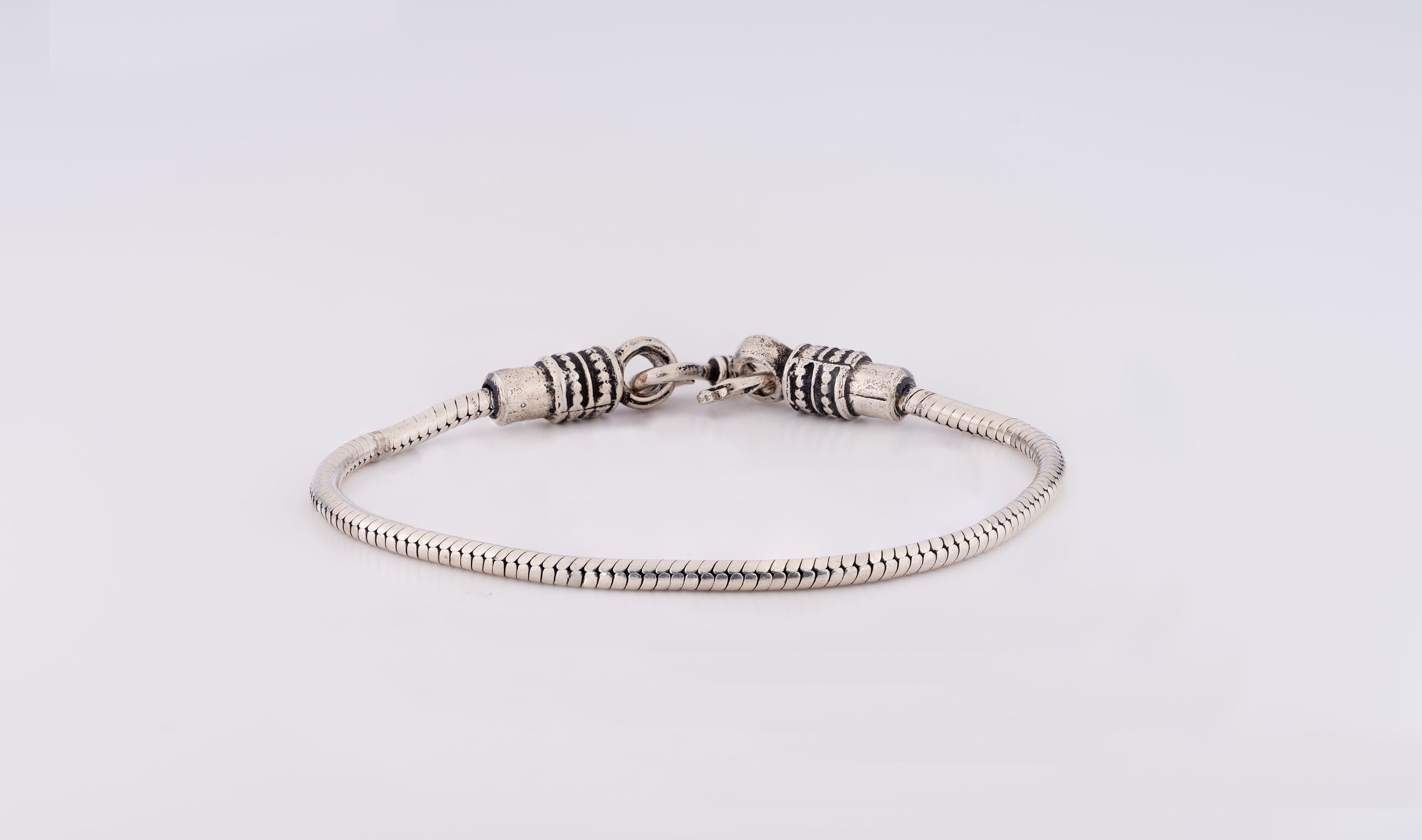 Sterling Serpent Silver Bracelet